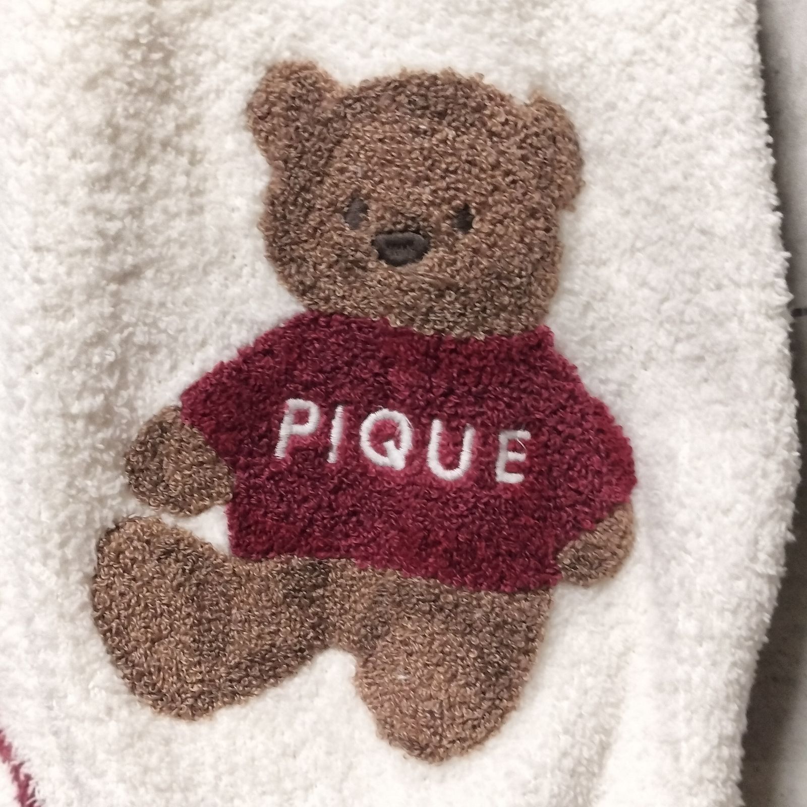 ♥品 GELATO PIQUE HOLIDAY ノルディック ショールカラー カーディガン S−Mサイズ クマ タグ付き WWW_MORNINGWALKER_COM