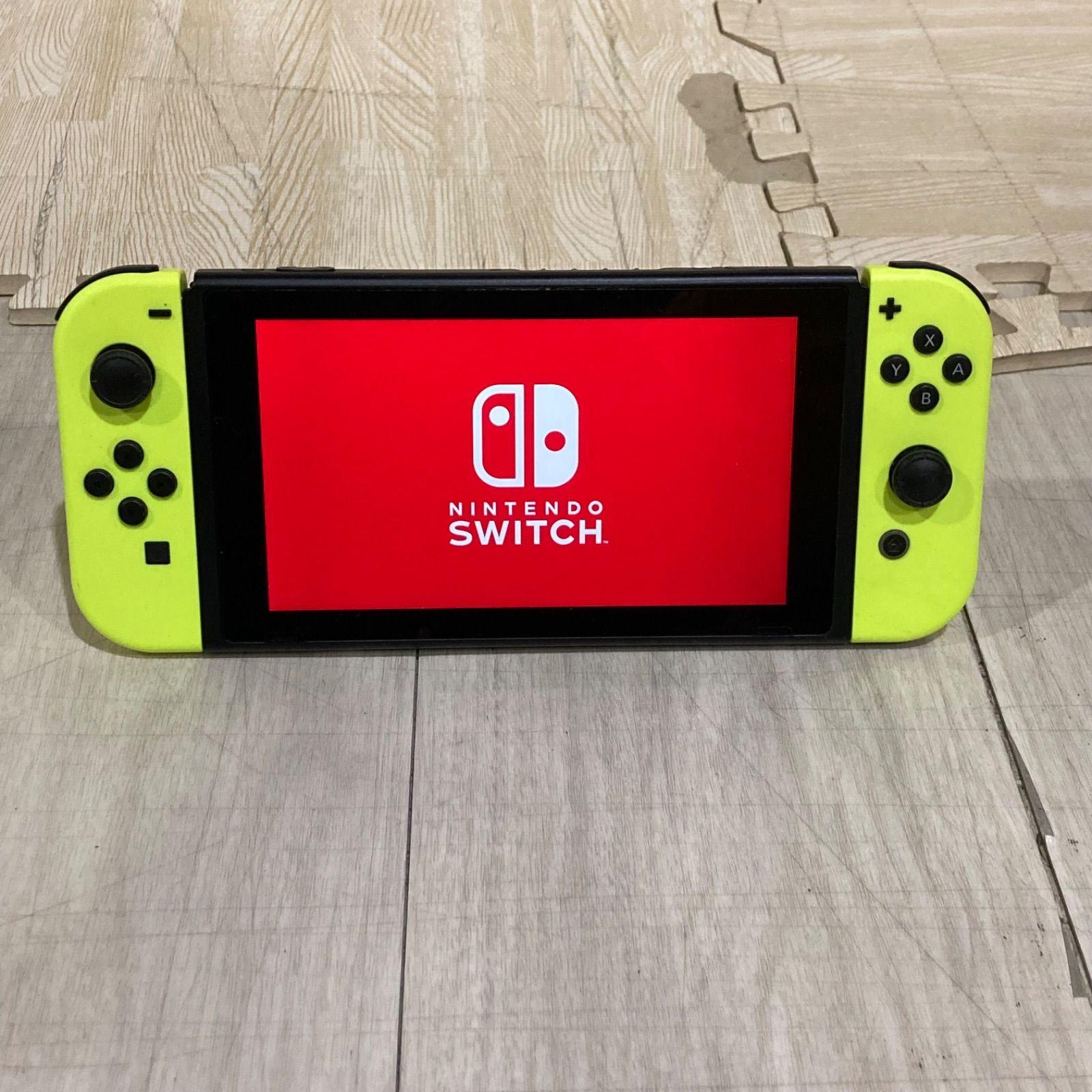 Nintendo Switch ニンテンドースイッチ イエロー 本体のみ - メルカリ