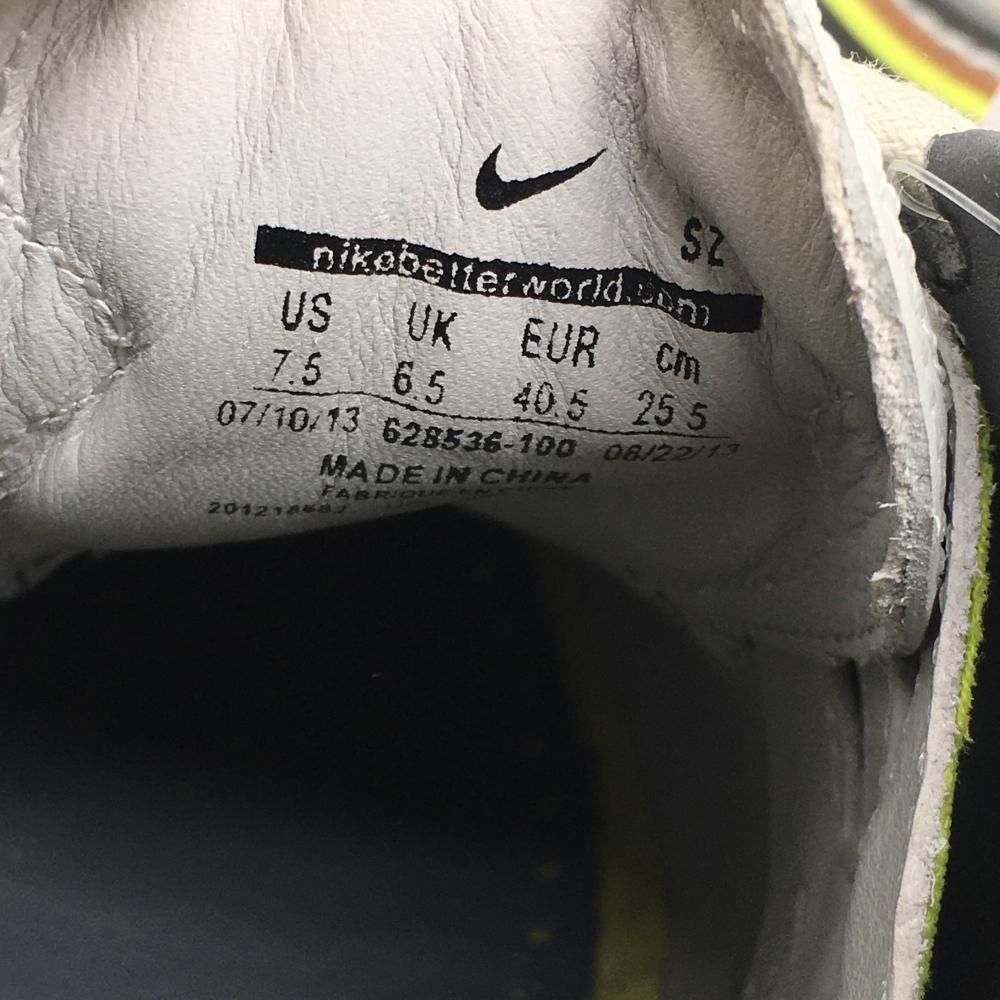 ☆特価☆【新品】ナイキ ゴルフシューズ グレー×イエロー 628536