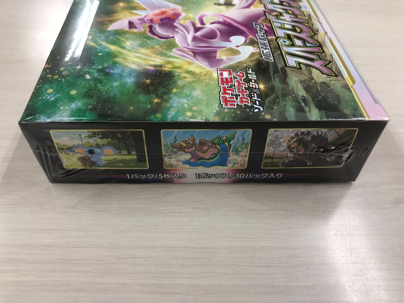 種別詳細シュリンク付きボックスポケモンカード スペースジャグラー 5箱シュリンク付き未開封品