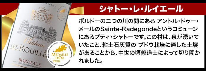 全部金賞ボルドー赤ワイン12本セット
