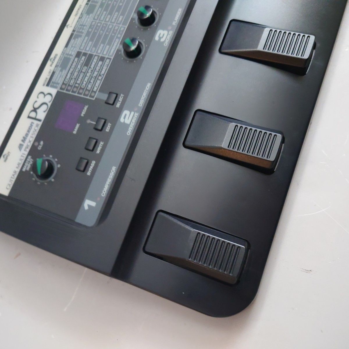 Maxon Multi-Effects PS3 動作品 送料無料 本体のみ ギターエフェクター ブラック ☆ ストア - メルカリ