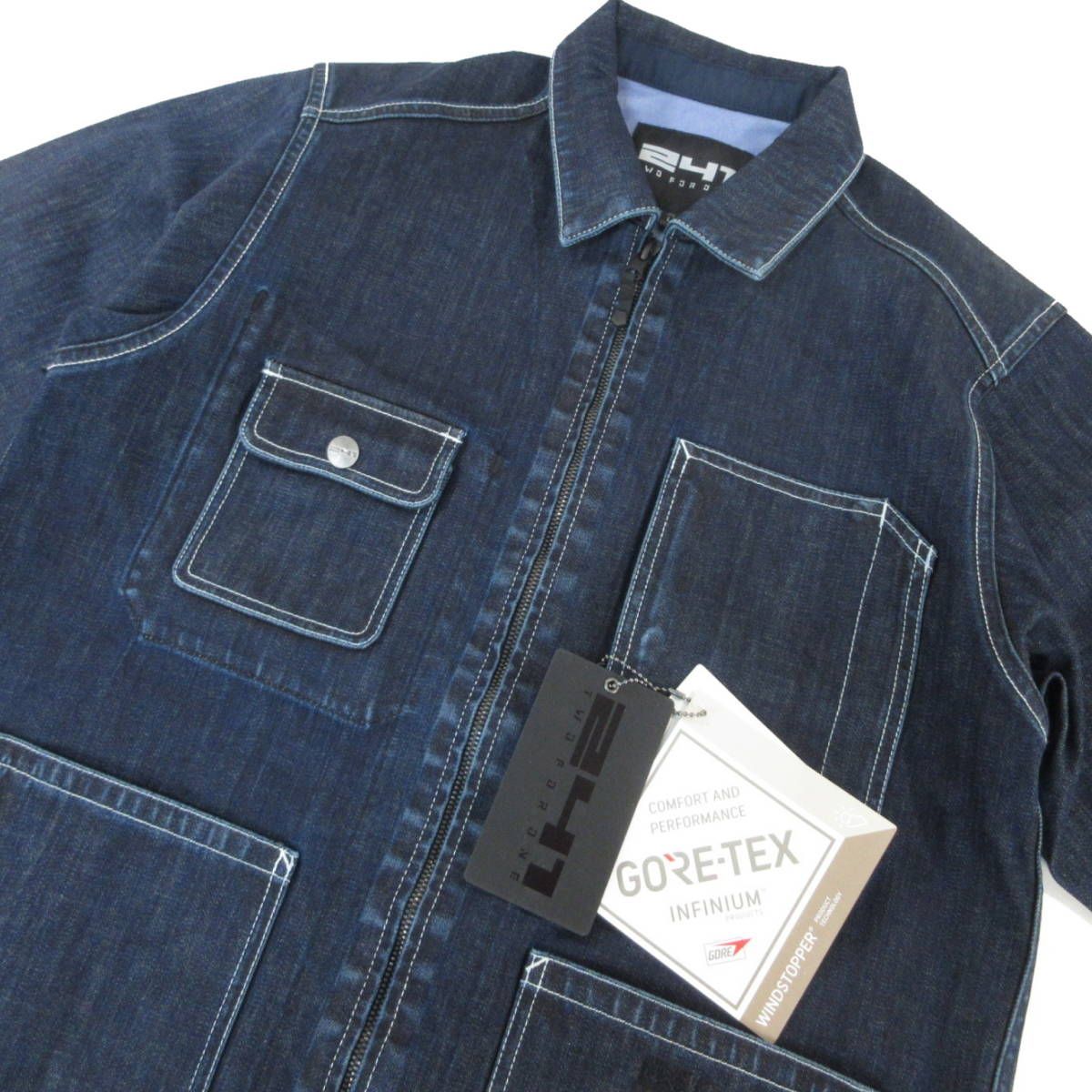 新品 AREA 241 エリア 241 GORE-TEX INFINIUM デニム ジャケット US M 