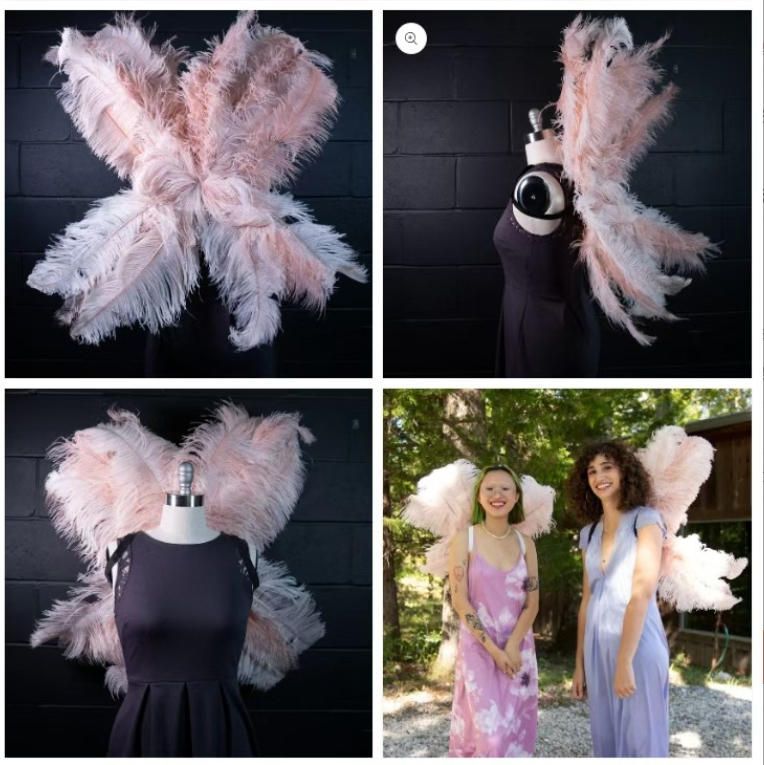 送料無料 ハロウィンの羽の羽カーニバルの衣装クリスマスの衣装仮装パーティのアクセサリー卒業シーズンのプレゼントです