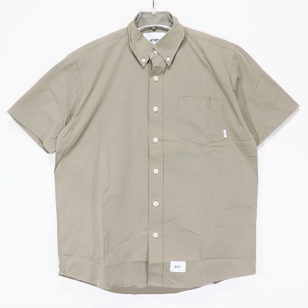 WTAPS ダブルタップス 19SS BD SS/SHIRT.COTTO.TWILL 191GWDT-SHM02 ...