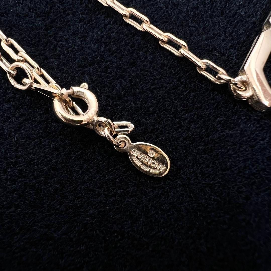 美品☆ GIVENCHY ジバンシー ヴィンテージ ネックレス GG ゴールド