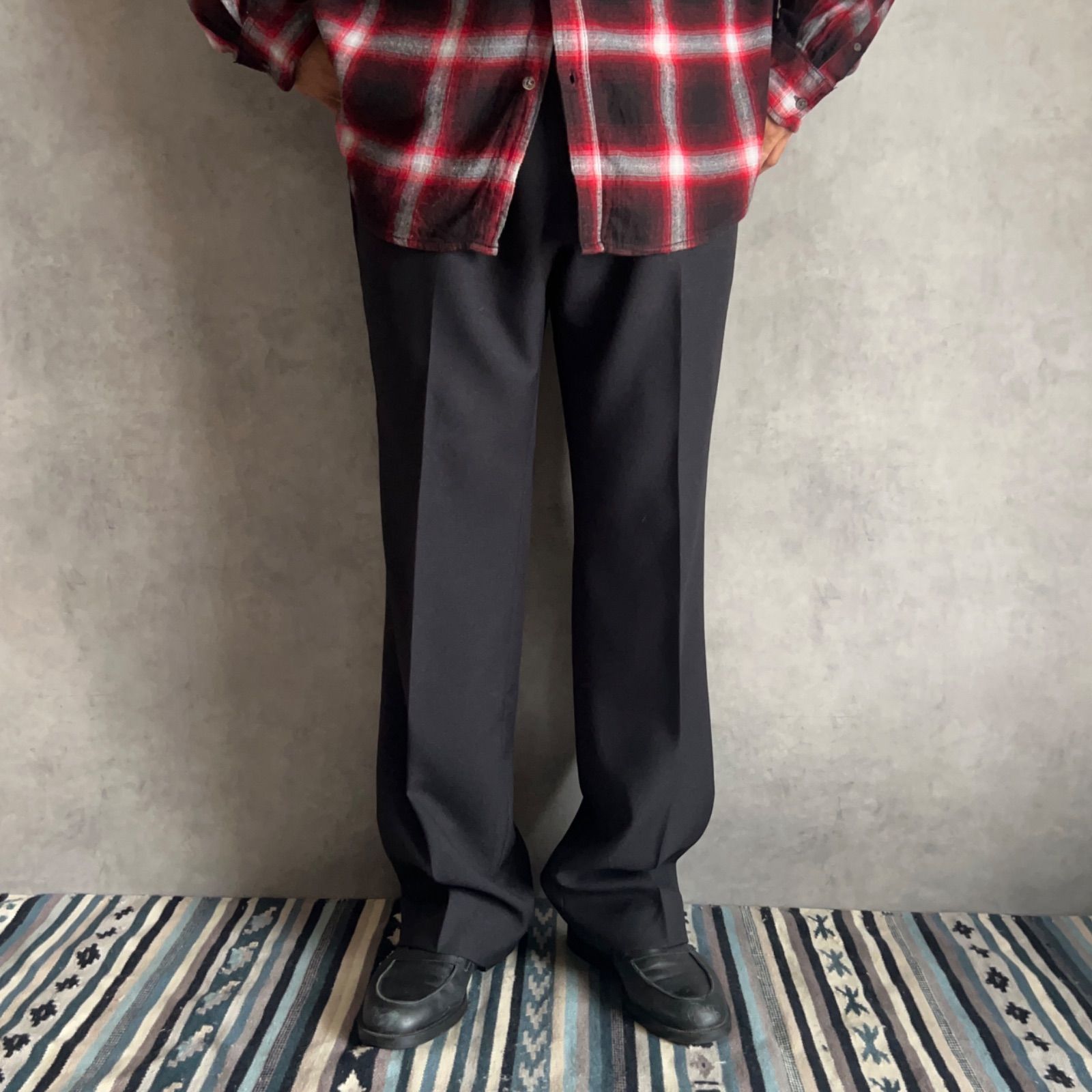 80s〜90s Levi's action slacks black リーバイス アクション