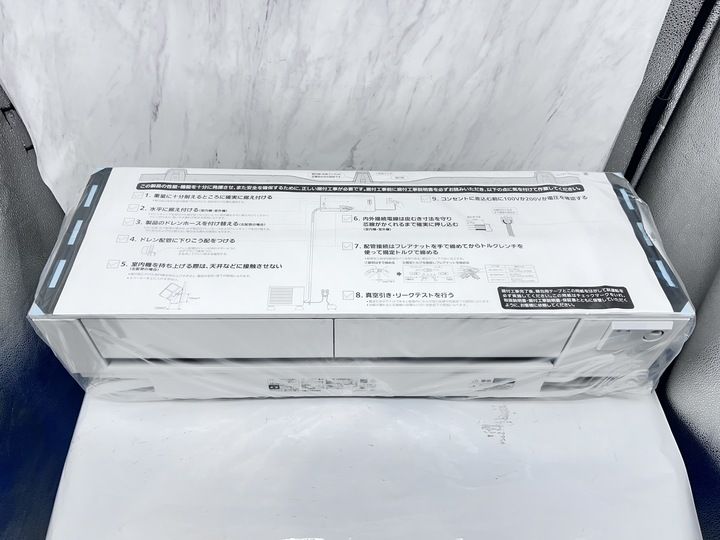 開封済 ♥品 三菱 ルームエアコンセット 霧ヶ峰 FLシリーズ 18畳用 MSZ-FL5621S-W パウダースノウ 冷媒R32