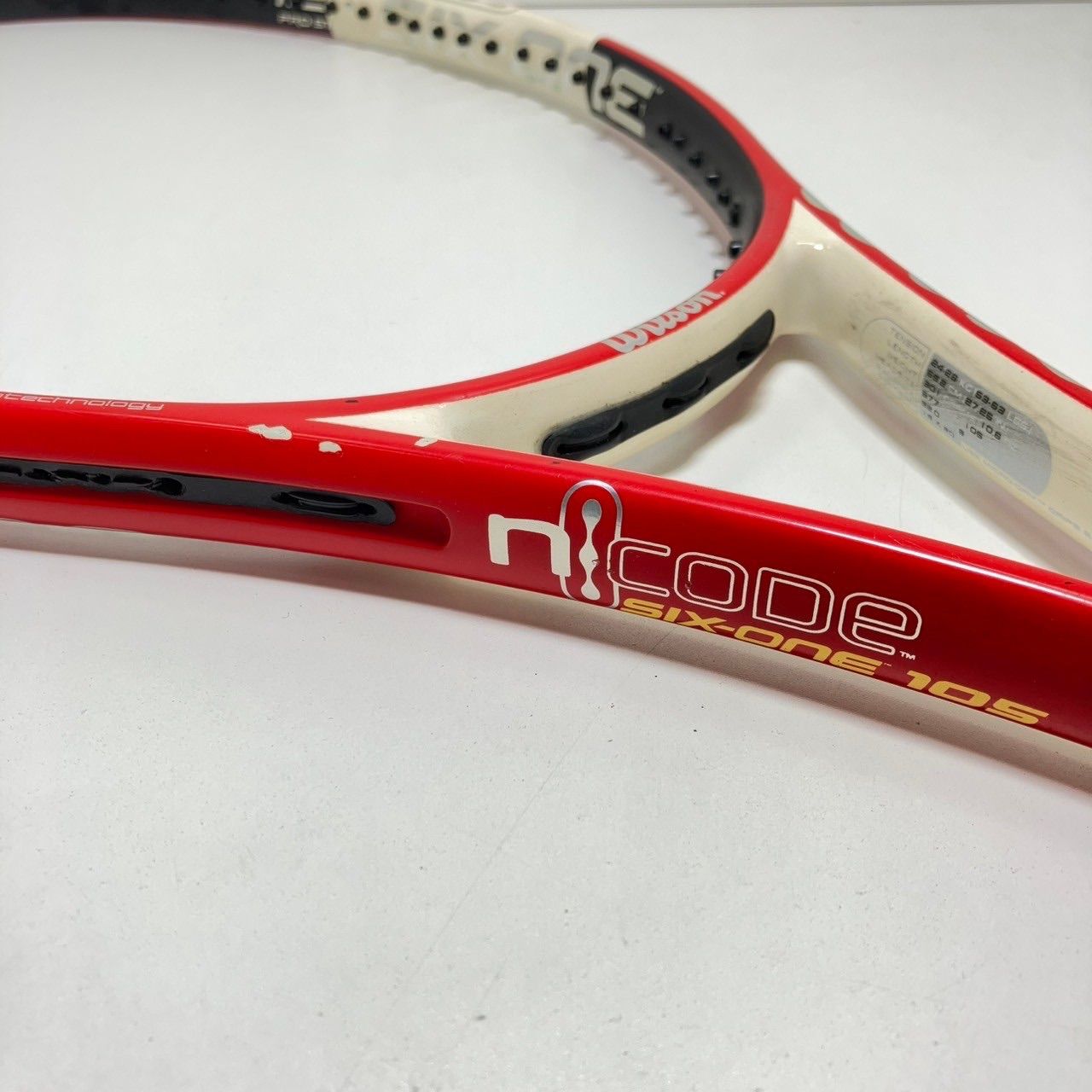 Wilson ウィルソン nCODE SIX-ONE 105 PROSTAFF プロスタッフ 硬式