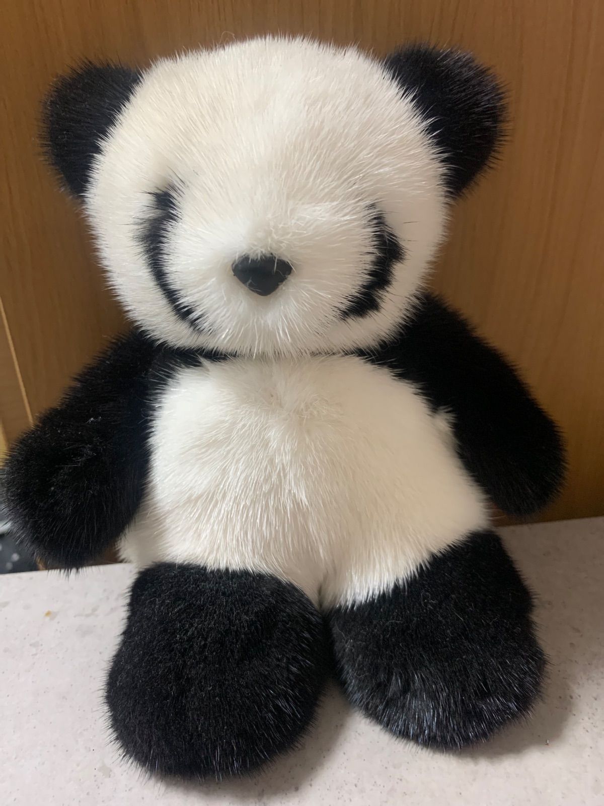 ANTEPRIMA パンダ型ミンクファーチャーム