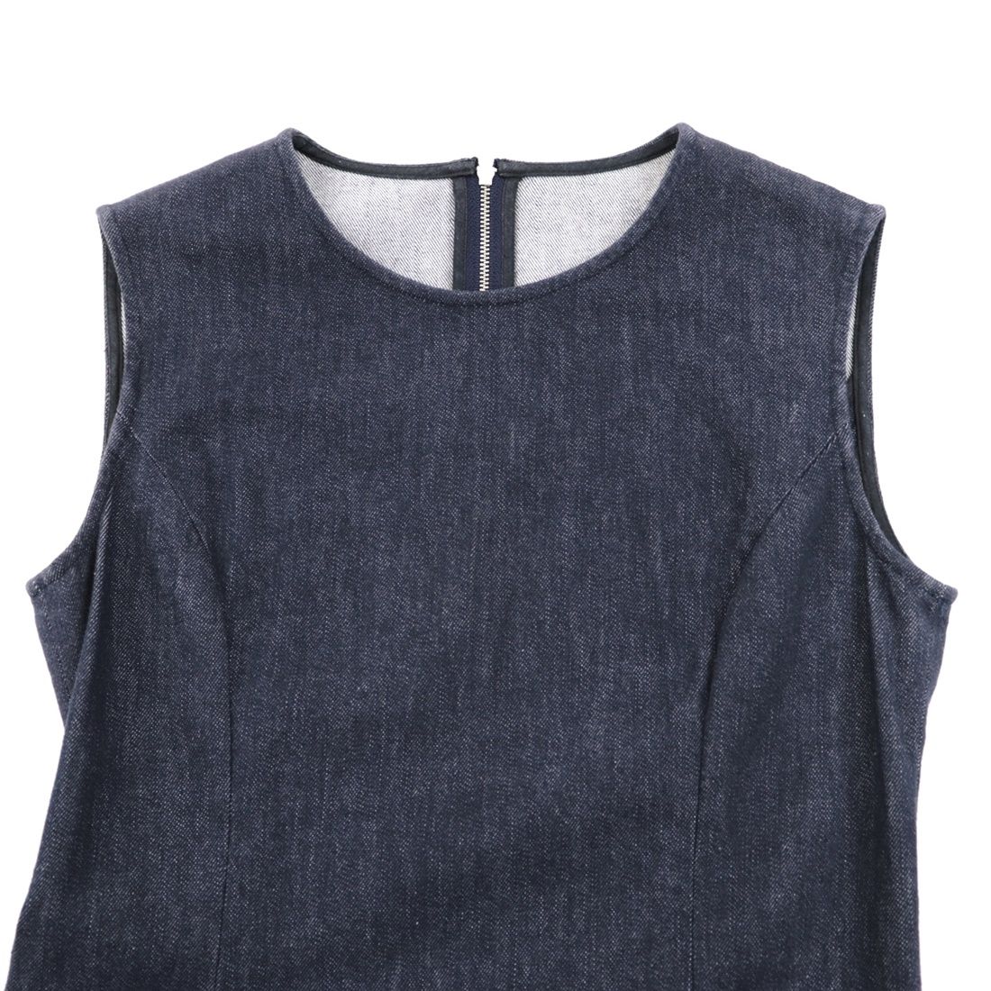 美品 フォクシー ニューヨーク INDIGO Dress デニム ワンピース