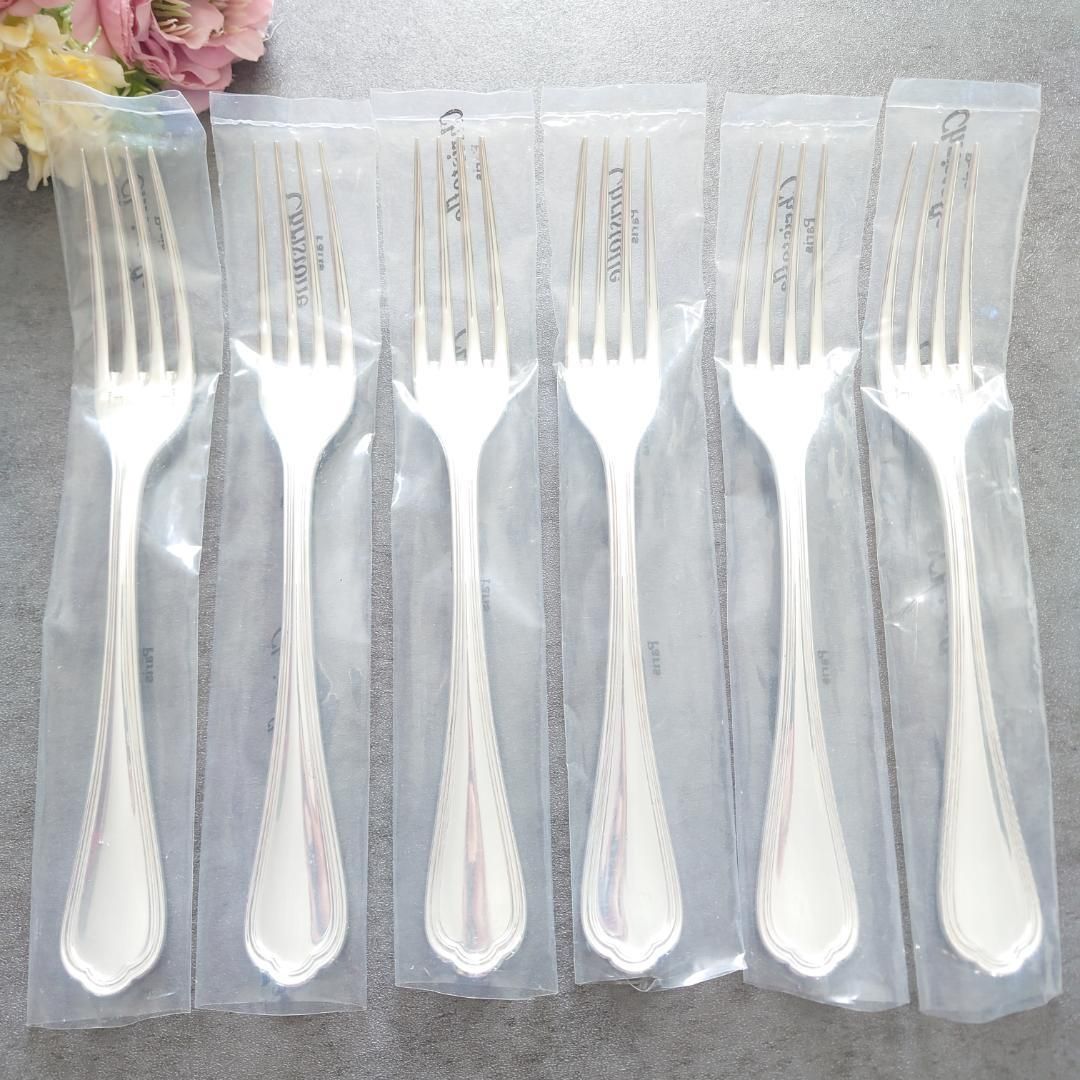 クリストフル スパトゥール テーブルフォーク 6点