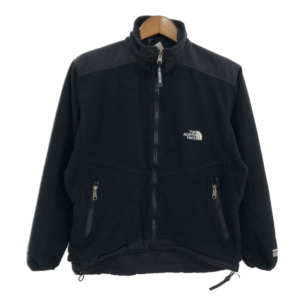 THE NORTH FACE ノースフェイス フリースジャケット アウトドア ブラック (レディース M) 中古 古着 S0597