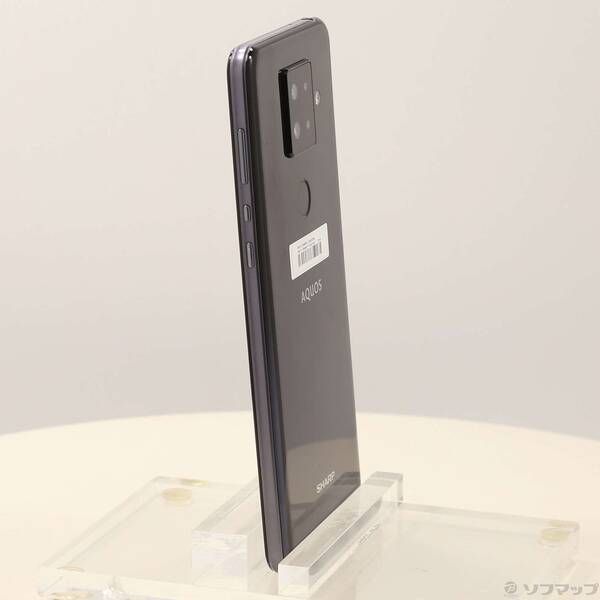 中古品〕 AQUOS sense4 plus 128GB ブラック SH-M16 楽天 SIM