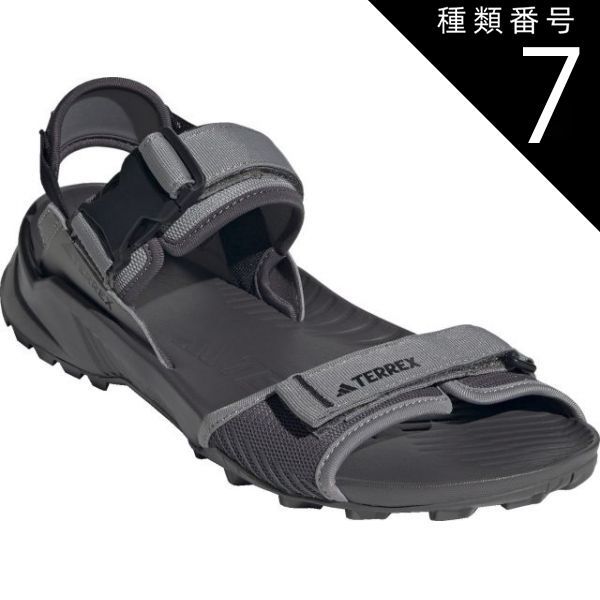 種類7：ｿﾘｯﾄﾞGRY/ﾁｬｺ/235(4066763509415) adidas(アディダス) IE8009 41 TERREXHYDROTERRA テレックス Hydroterra サンダル ／ Terrex Hydroterra Sandals