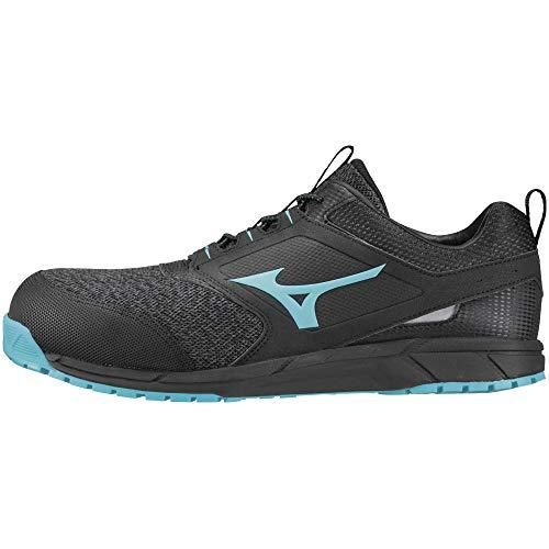 2営業日で発送 MIZUNO ミズノ ミズノ プロテクティブスニーカーオールマイティ― ES31L ブラック×ライトブルー×ブラック 27.5 F1GA19039127.5 7217