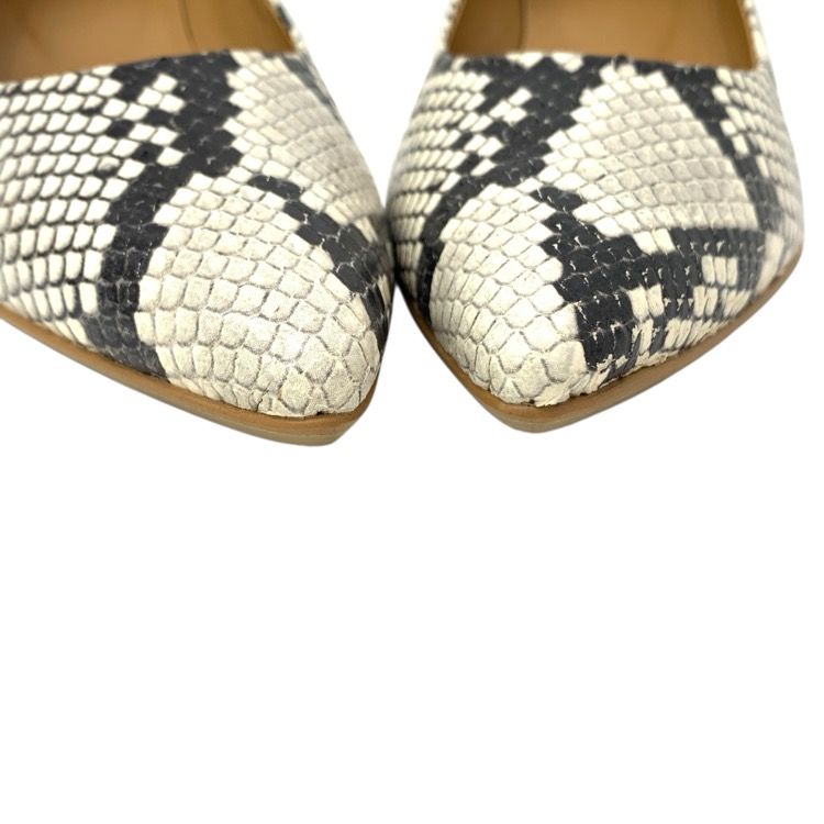 【特価即決】 新品★KATIM★LIEGE パンプス (37.5)★カチム 税込定価4万5360円 日本製 パテントレザー ホワイト 最大15%OFFクーポン対象カチム KATIM スカラ レディース