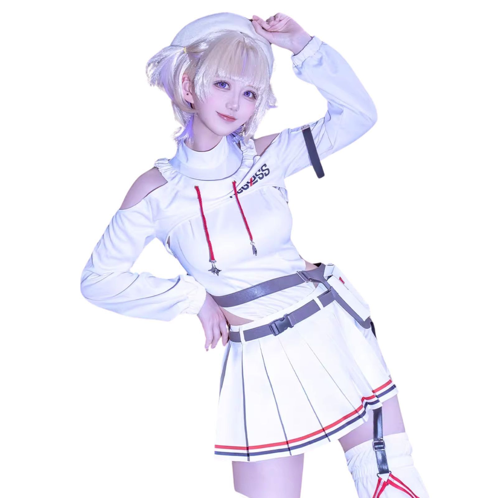 VTuber コスプレ 轟はじめ ReGLOSS ホロライブ time 瞬間ハートビート milky