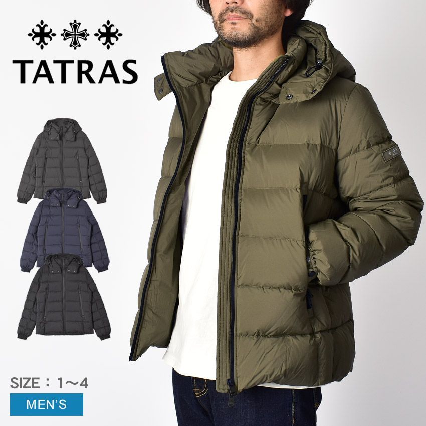 タトラス ダウンジャケット MTAT24A4568-D メンズ ボルボレ TATRAS カラー:01.ブラック 品番：2719-0089