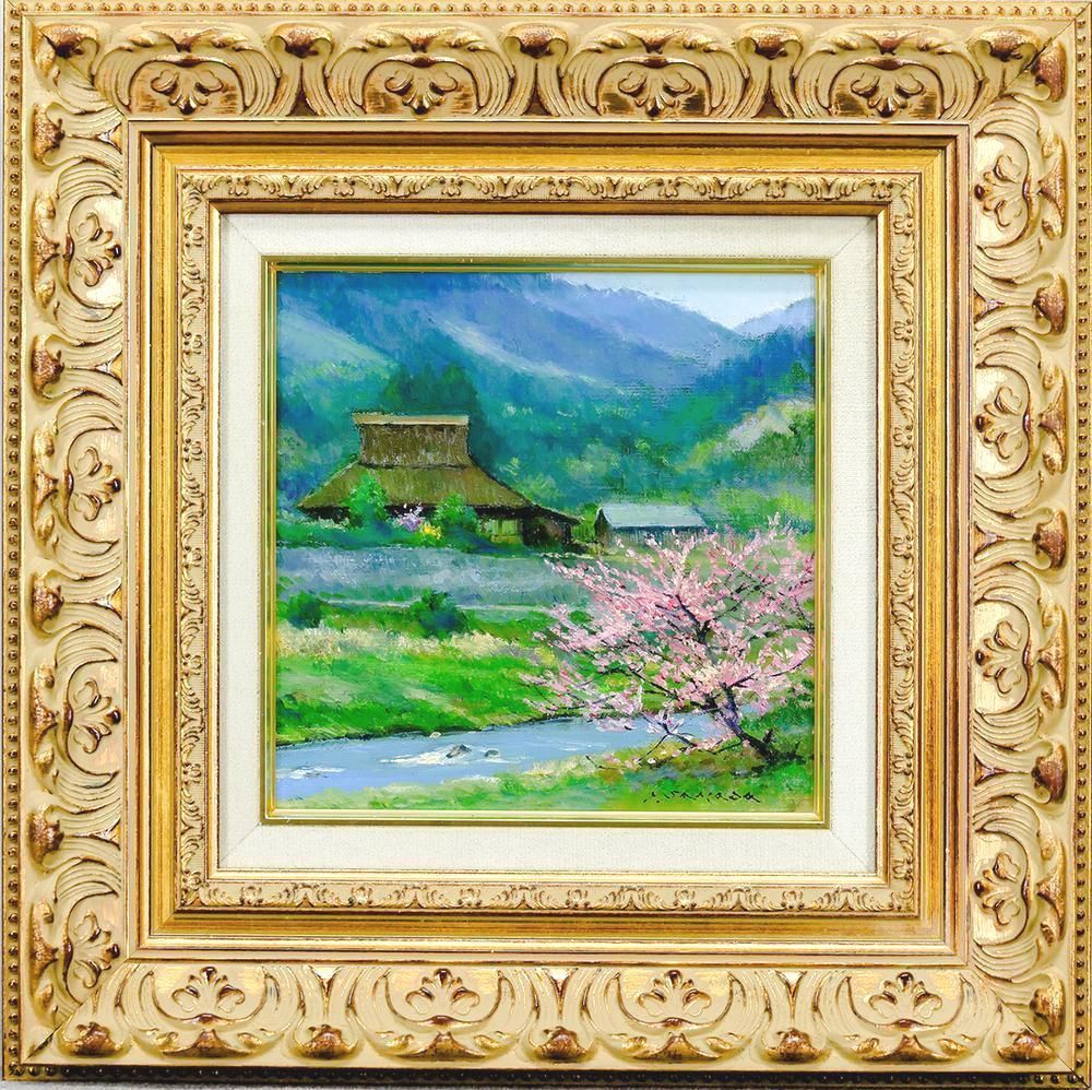 小薗保典 日枝神社 大スギ 絵 絵画 風景画 日本画 小薗保典 日枝神社