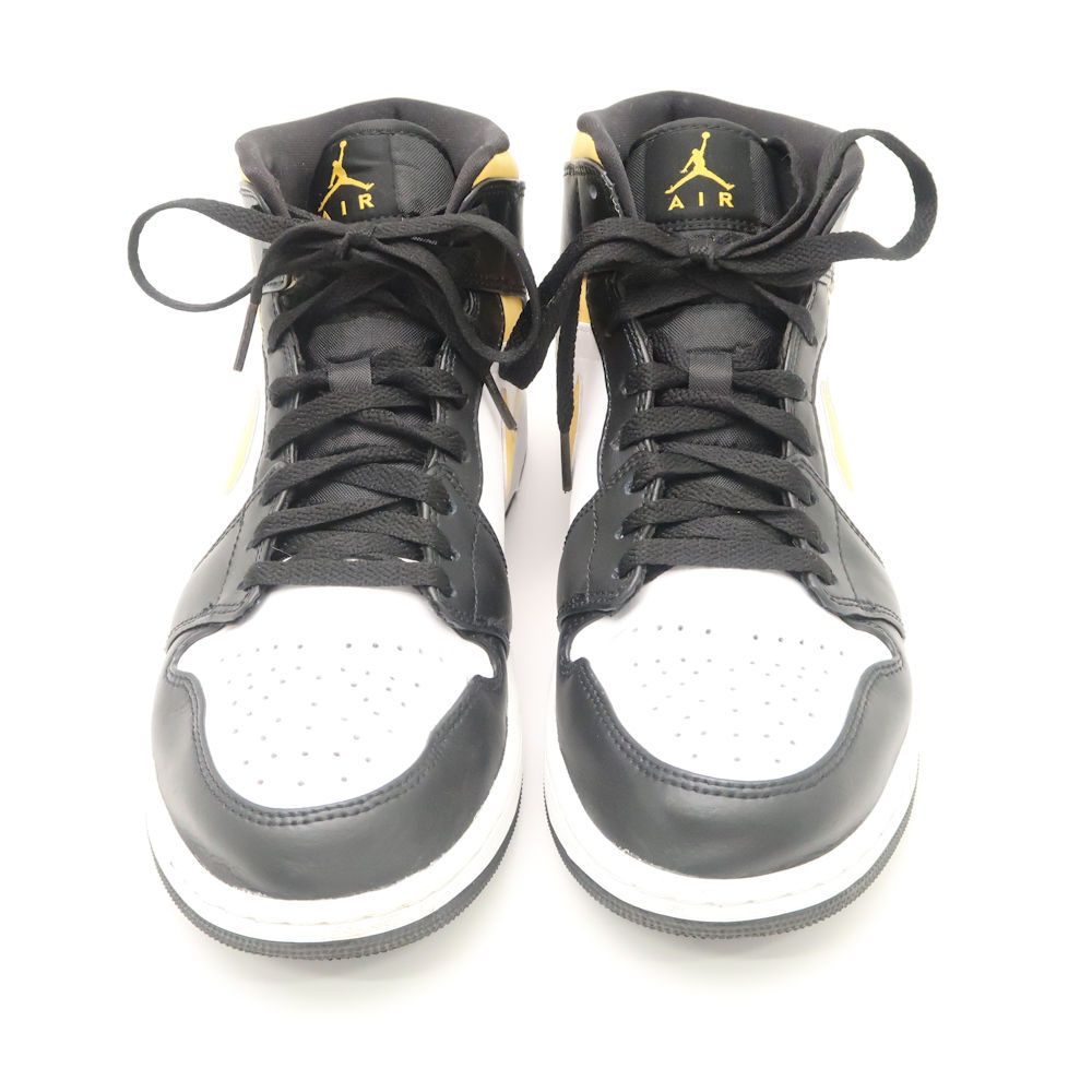 NIKE ナイキ 554724-177 AIR JORDAN 1 MID UNIVERSITY GOLD US10 (28cm ...