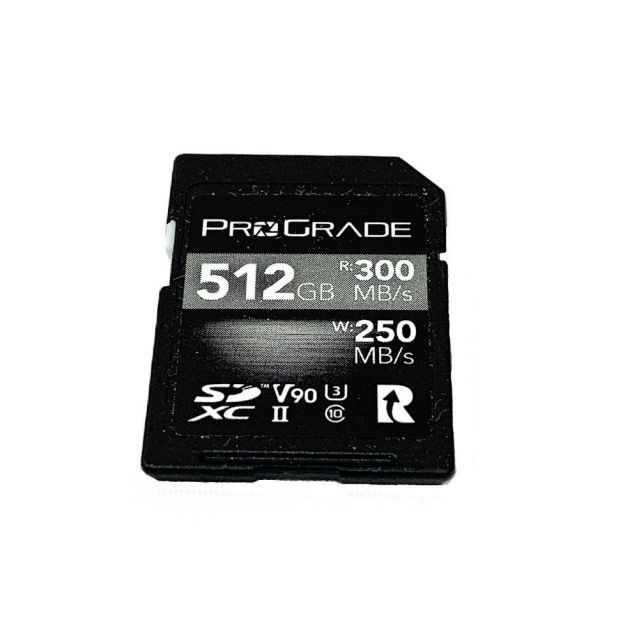 今がお買い得 ProGrade Digital プログレードデジタル SDXC UHS-II SD V90 300R SDカード メモリーカード512GB 103070888008
