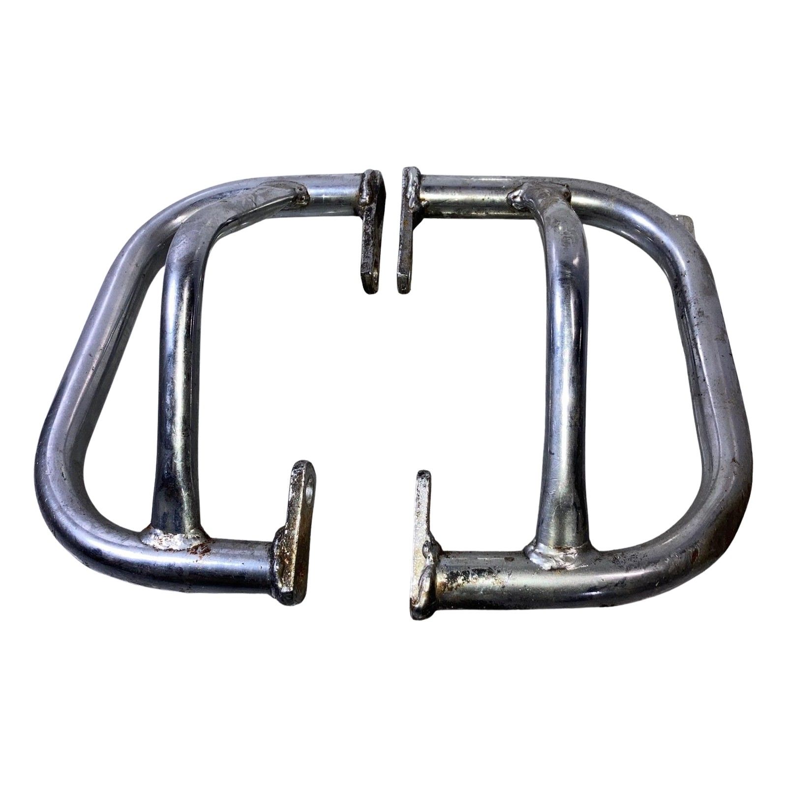 KAWASAKI Z750 FX 3型 KZ750E エンジンガード 当時物 (C-24-1120-88-42)