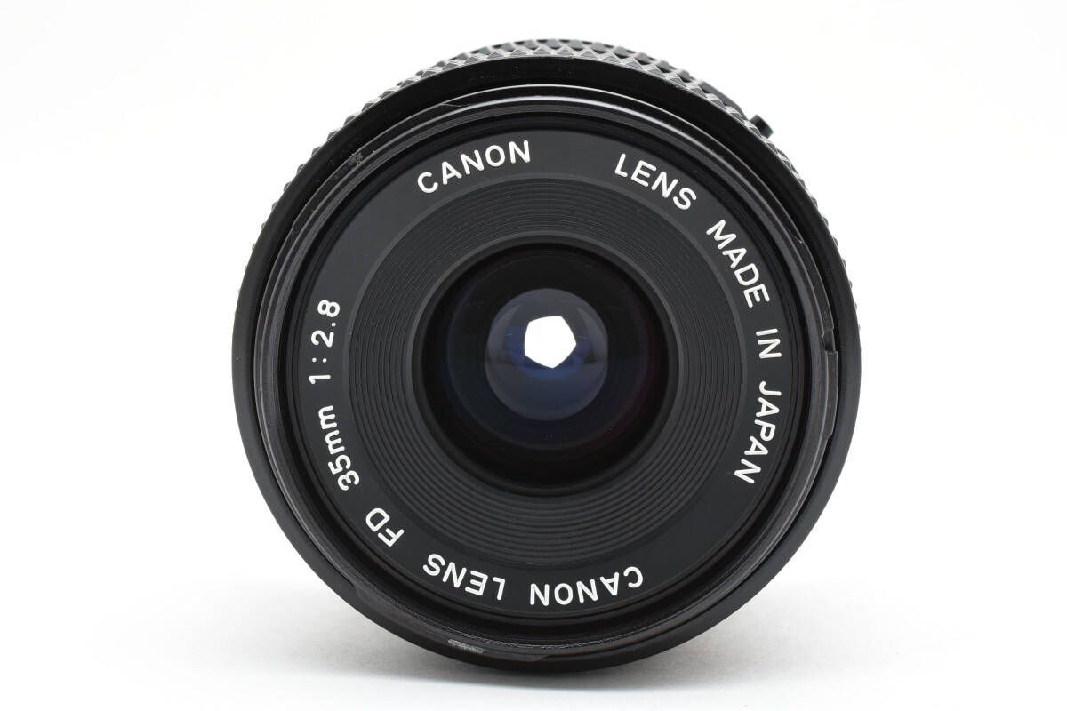 【整備済・完動品】Canon A-1 + NEW FD 35mm F2.8 Canon New FD 35mm F2.8 － キヤノン New FD 35mm F2.8
