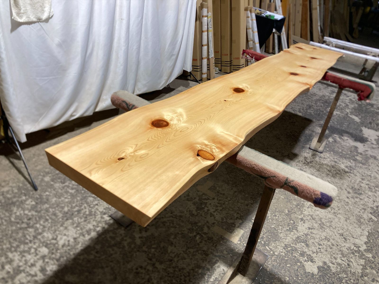 一枚板無垢 乾燥材