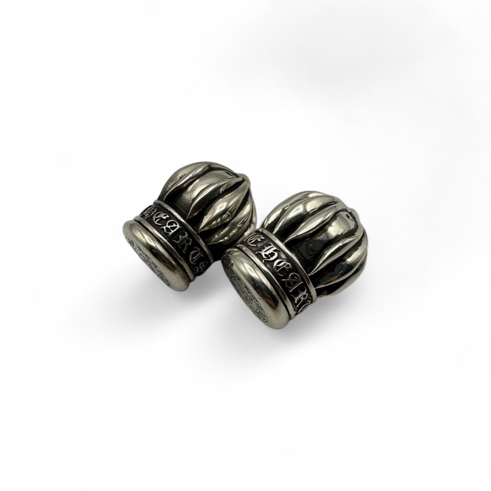 CHROME HEARTS クロムハーツ SALT AND PEPPER SHAKER ソルトアンドペッパー 2019年 クリスマス 塩胡椒入れシルバー 調理器具 メンズ キャンプ用品 WWW_SUPERTOOLSSHOP_NL