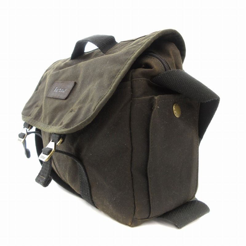 バブアー Barbour Essential ワックスコットン メッセンジャー