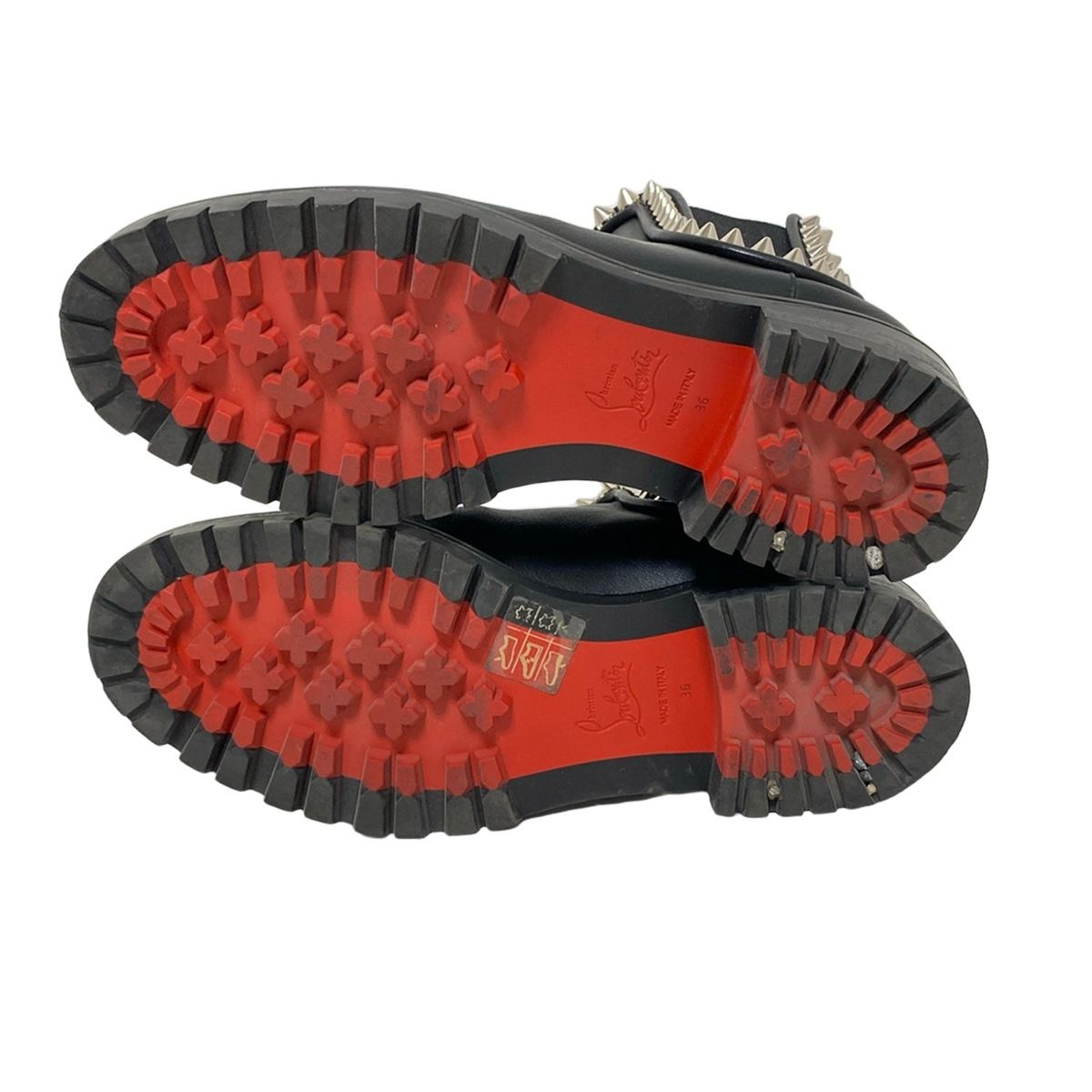 クリスチャンルブタン ショートブーツ