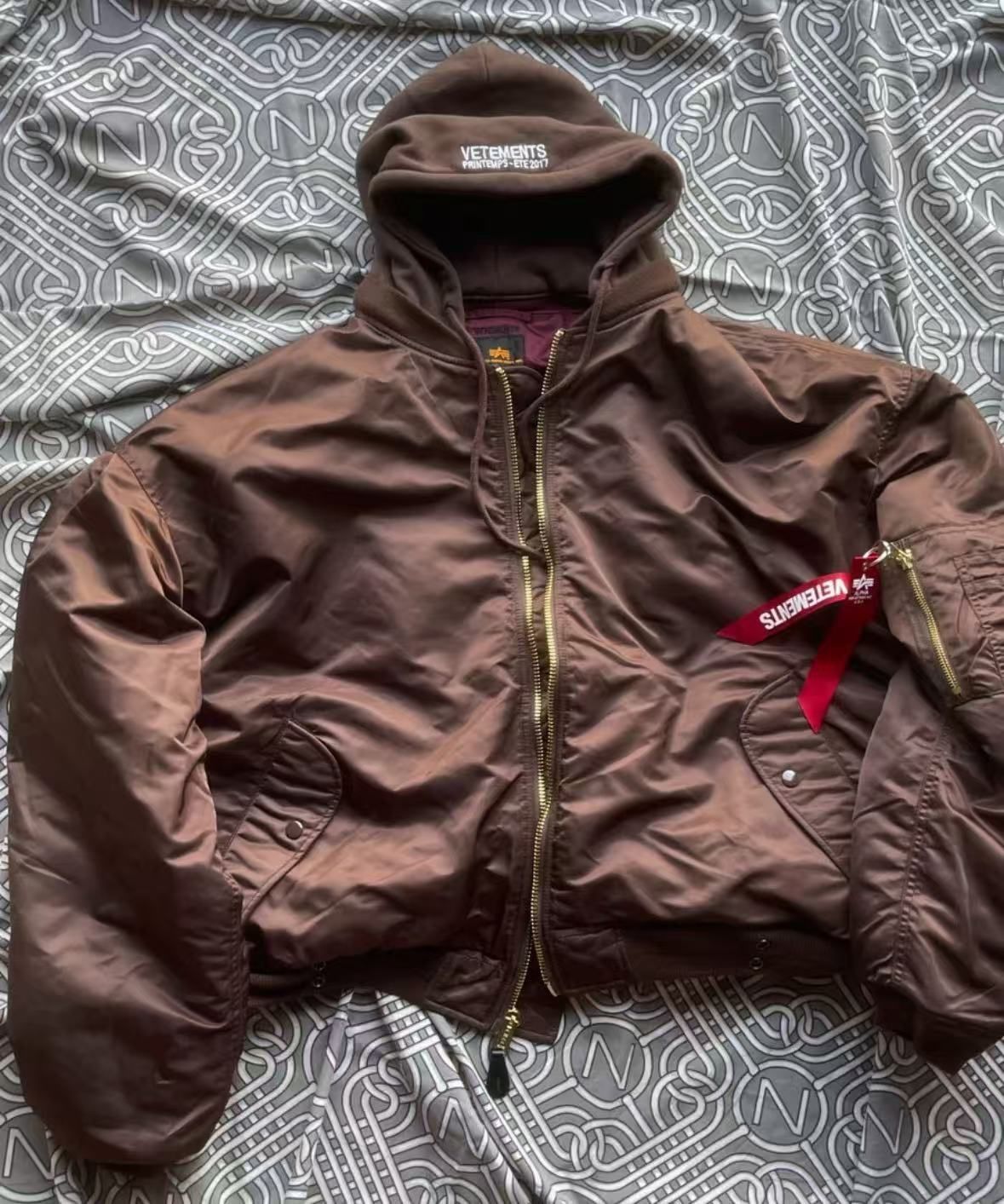 未使用 Vetements runway MA-1 フライトジャケット