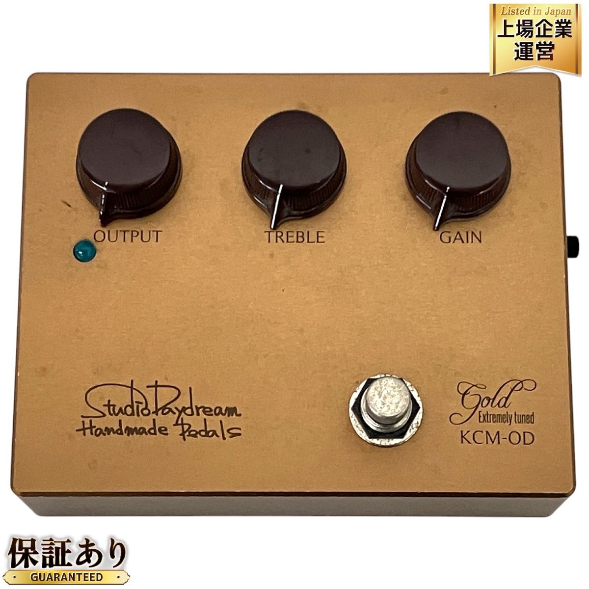 StudioDaydream KCM-OD Gold Rev.9.0 オーバードライブ エフェクター 中古 T9435778 - メルカリ