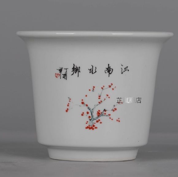 江南水郷紋の丸鉢 多肉植物鉢 紫砂鉢 盆栽鉢 植木鉢 小品盆栽鉢 大品盆栽鉢 江南水郷紋の丸鉢 多肉植物鉢 紫砂鉢 盆栽鉢 植木鉢 小品盆栽鉢