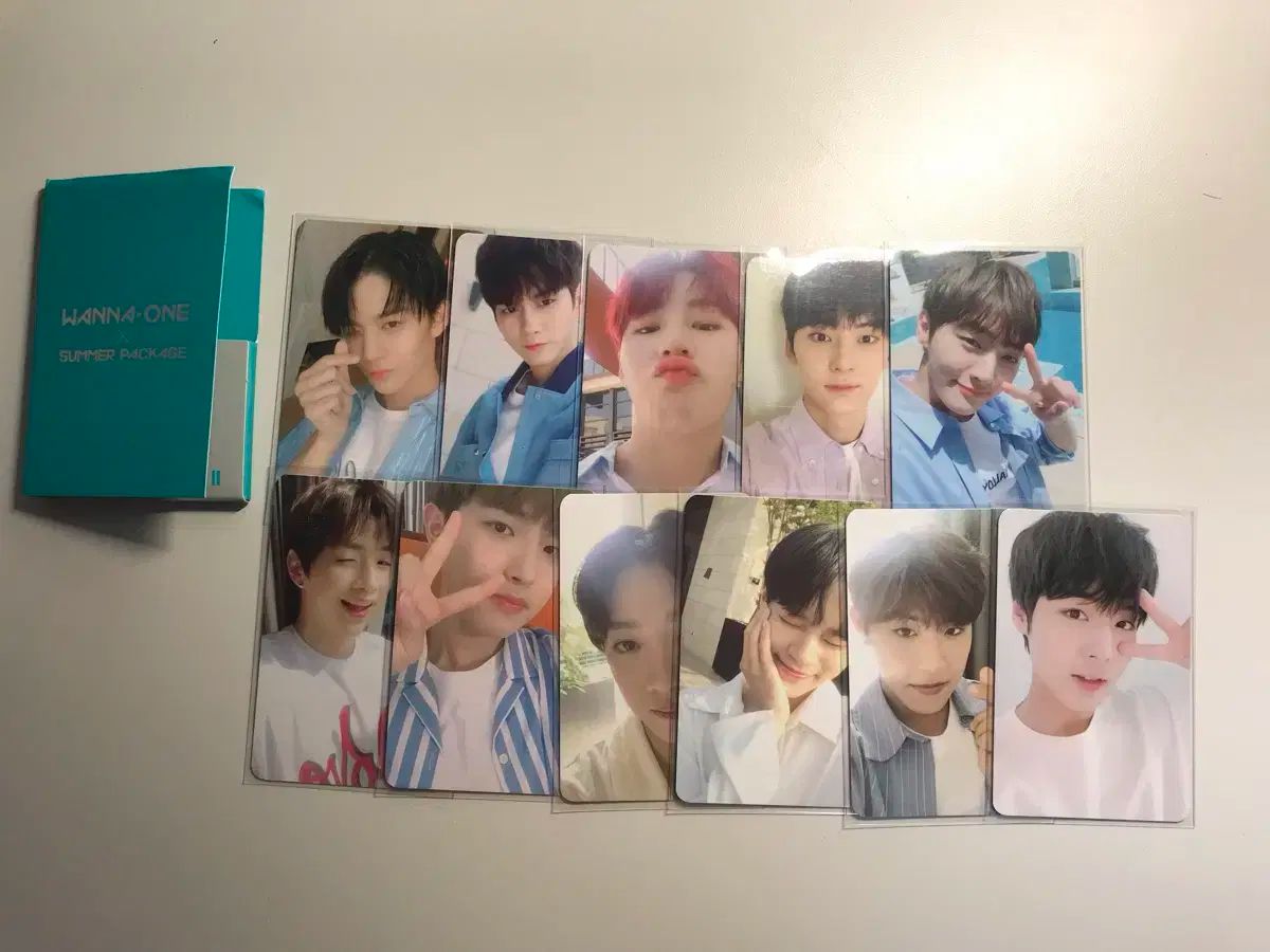 wanna one トレカセット Wanna One（ワナワン）夏パッケージ トレカ セット - メルカリ