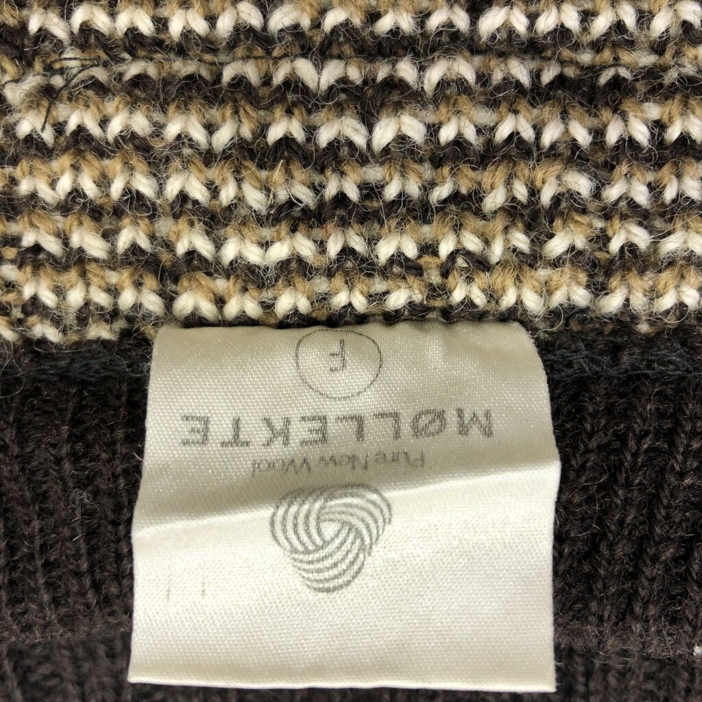 えがわ様ご予約品　A.S EVEBOFOSS チロリアンニット メタルフック F 最終価格】Cambridge ウールニット メタルフック チロリアンアーカイブ