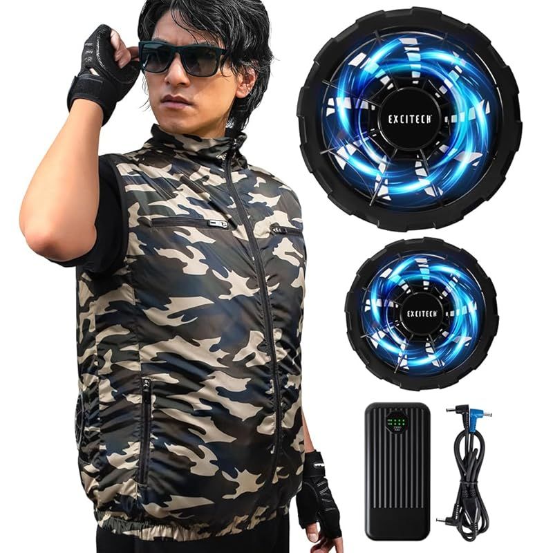 Ｅｘｃｉｔｅｃｈ ベスト カモフラージュ XLサイズ 0