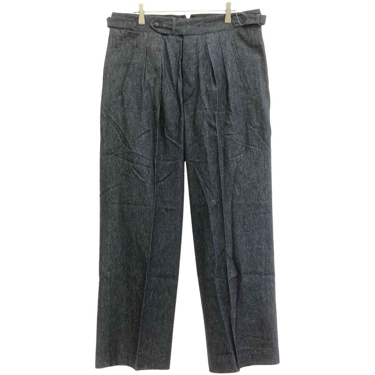 OLD JOE ジョー 25SS DOUBLE-PLEATED SMARTY TROUSER ダブルプリーテッドスマーティトラウザーパンツ 2510J-PT02 インディゴブルー 36