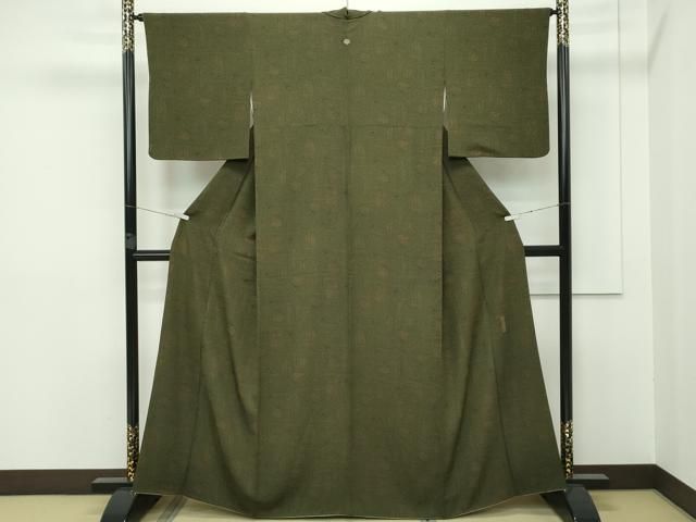 平和屋本店■極上　重要無形文化財　人間国宝　中村勇二郎　江戸小紋　獅子天女金剛力士像　逸品　CZAA2454s5 平和屋本店□極上 重要無形文化財 人間国宝 中村勇二郎 江戸小紋 獅子