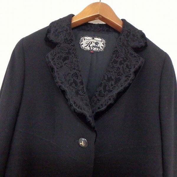 anc インポートロッサ import Rossa ジャケット 44 黒 レース