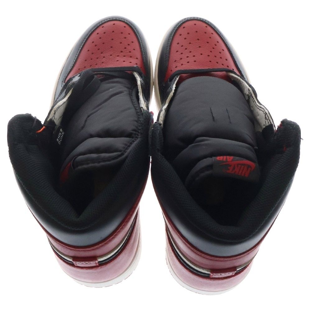 NIKE (ナイキ) AIR JORDAN 1 RETRO HIGH OG BRED TOE 555088-610 エア  