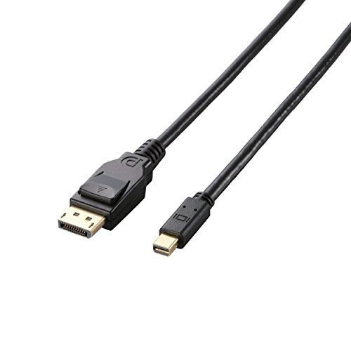 エレコム miniディスプレイポートケーブル ver1.2 1.5m CAC-DPM1215BK （1点）