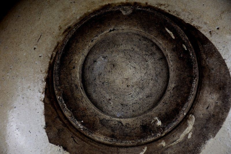 蔵C5807 古民藝 古絵瀬戸石皿 幕末 34ｃｍ IMPECCABLEHEALTHCARESERVICES_COM