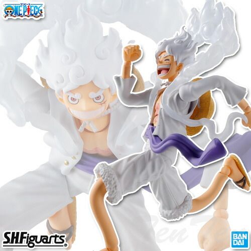 未開封　美品　 Figuarts ワンピース　 ギア5 ニカ ルフィ　 バンダイ S.H.Figuarts モンキー・D・ルフィ -ギア5- | ヤマシロヤ