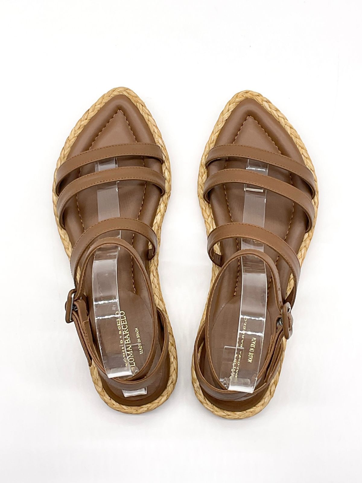 新品 PALOMA BARCELO パルマバルセロ 36 ブラウン アンクル