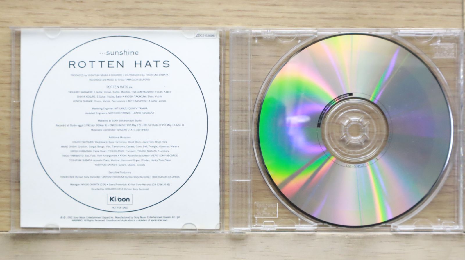 ROTTEN HATS CD 新品・未開封 中古CD☆ロッテンハッツ/Rotten Hats□ sunshine GREAT3