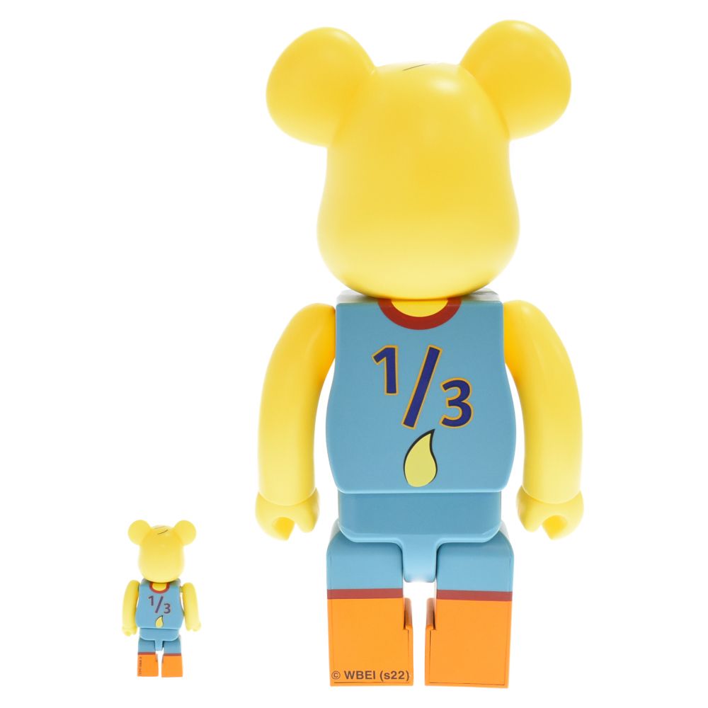 MEDICOM TOY - MEDICOM TOY メディコムトイ ×SPACE JAM TWEETY BE@RBRICK 100%&400% スペースジャム トゥイーティー ベアブリック フィギュア イエロー/ブルー MEDICOM TOY (メディコムトイ) ×SPACE JAM TWEETY BE@RBRICK 100