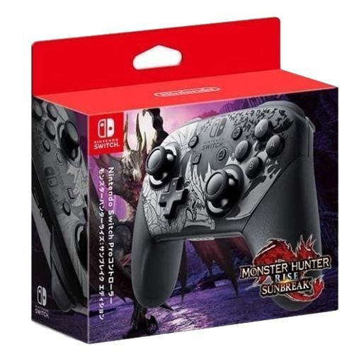 新品未使用】プロコン モンスターハンターライズ サンブレイクエディション スイッチ純正 Nintendo Switch Proコントローラー モンハン  - メルカリ