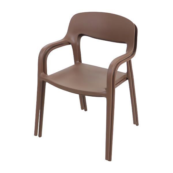 ダイニングチェア ガーデンチェアー 2脚セット UVカット 耐荷重約150kg